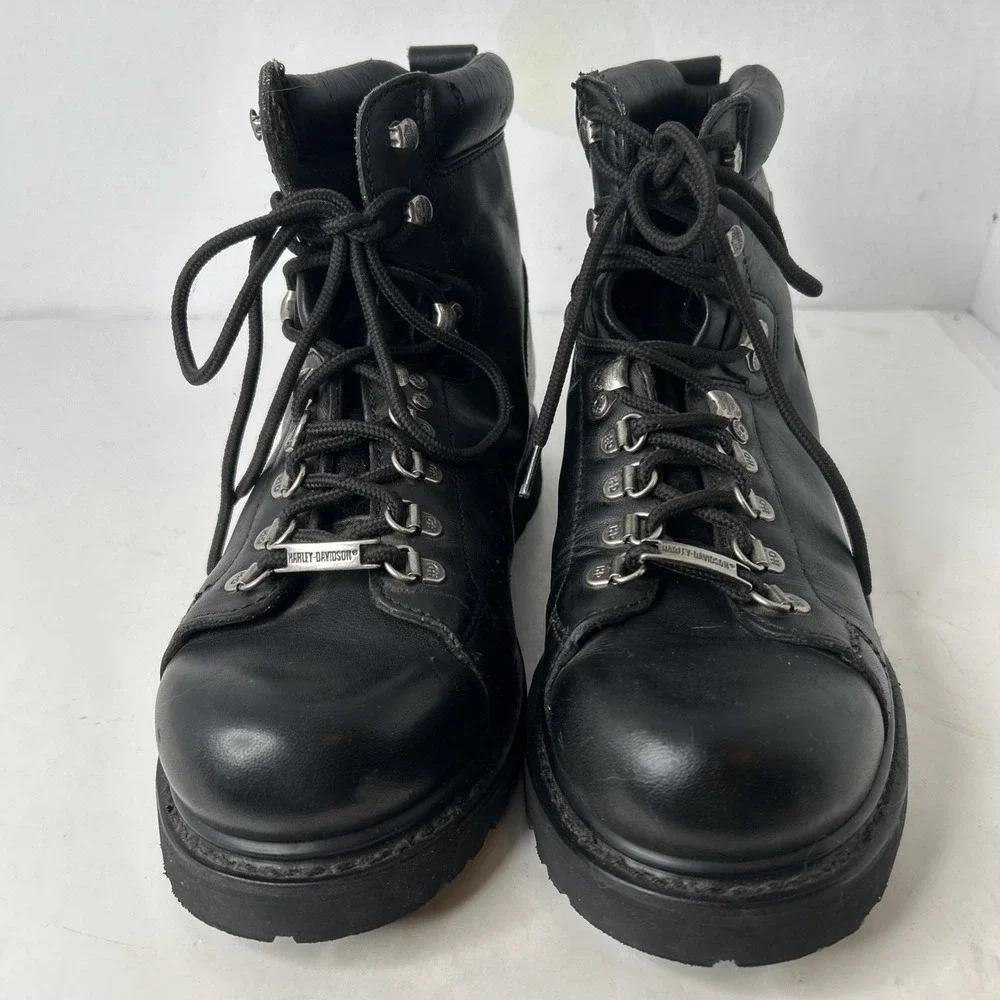 Harley‎ Davidson Dipstick 91610 Motorcycle Riding Boots Sz 10
